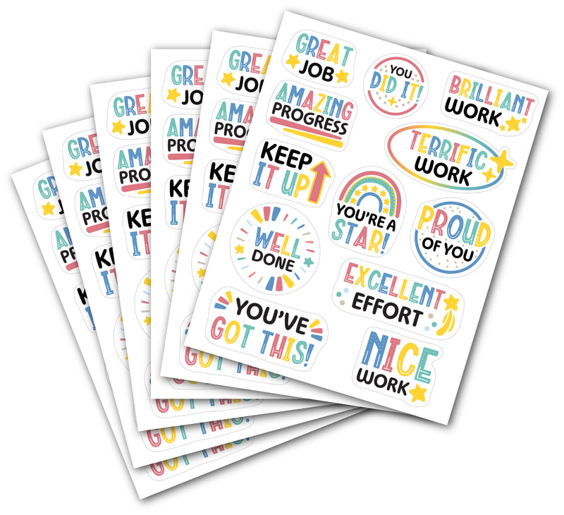 Learning Can Be Fun Growing Minds Merit Sticker Book 96 Stickers-2
