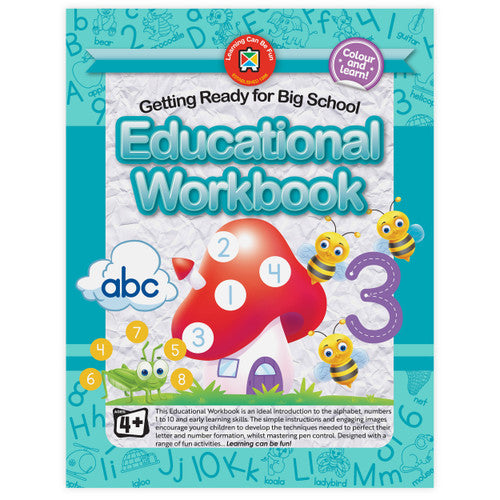 Learning Can Be Fun Educational Workbook Getting Ready Big School
