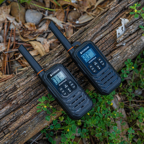 EcoXgear EcoXTalk twin pack with charging cables and accessories