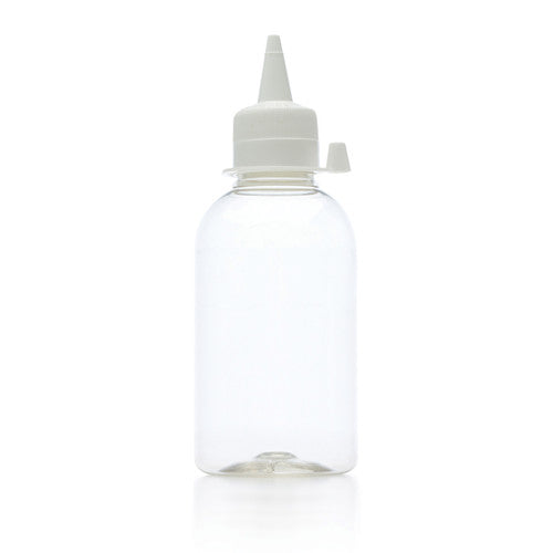 Educational Colours Empty Bottles and Witches Caps 250ml Pack of 12. Educational Colours 250ml plastic empty bottles with witch's cap closures, pack of 12.