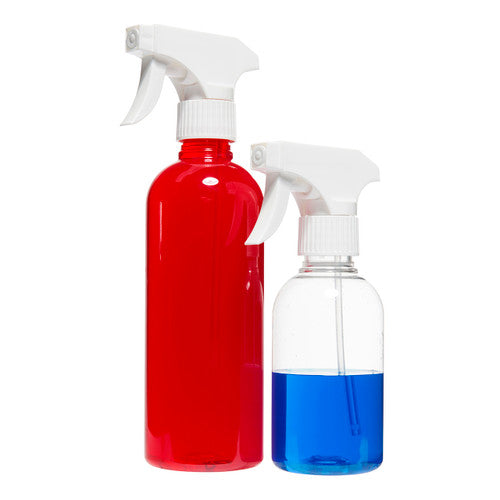 Educational Colours Empty Spray Bottle 500ml. Educational Colours EVSB500 empty spray bottle showing 500ml capacity marking.