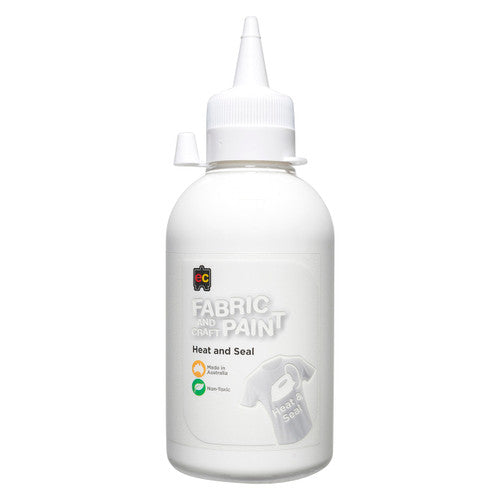 Educational Colours Fabric and Craft Paint 250ml white PET bottle suitable for fabric canvas and wood