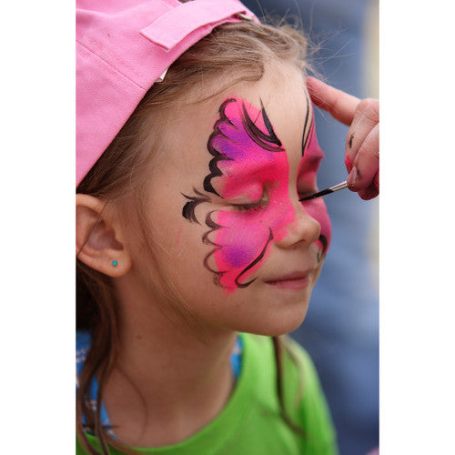Educational Colours Face and Body Paint 175ml Pink. 175ml pink body paint by Educational Colours, Australian-made formulation.