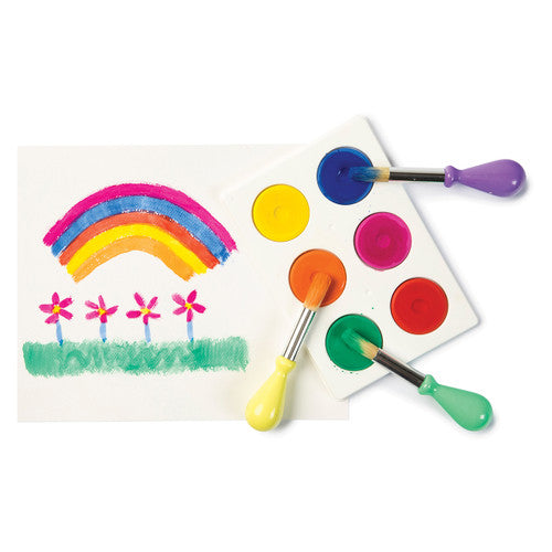 Child-safe non-toxic watercolour blocks for classroom and home painting