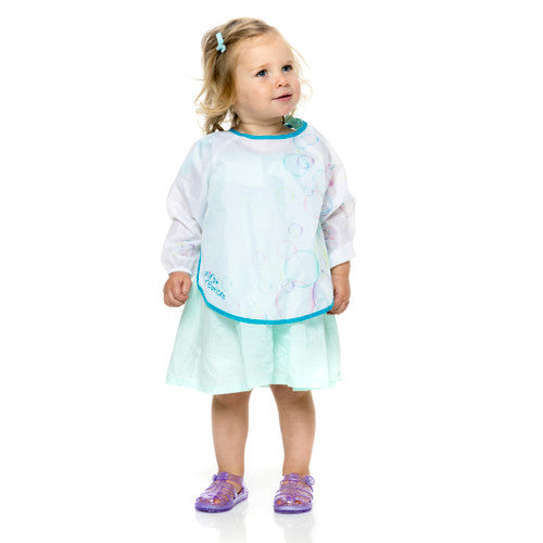 Washable toddler smock for painting, cooking and messy play activities