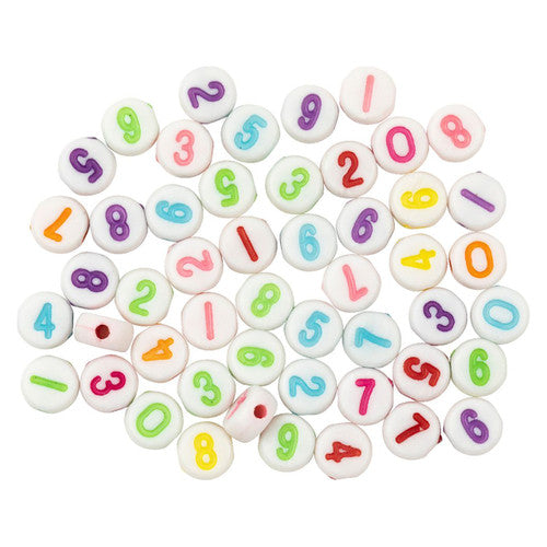 Educational Colours Friendship Bracelet Set Bumper. Three completed personalised friendship bracelets made with the Educational Colours kit.