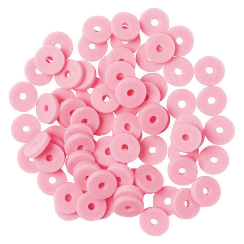 Educational Colours Friendship Bracelet Set Pink. Alphabet beads included in the Educational Colours Friendship Bracelet Set.