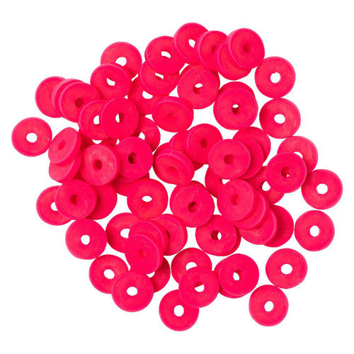 Educational Colours Friendship Bracelet Set Pink. Three elastic threads included in the Educational Colours bracelet set.