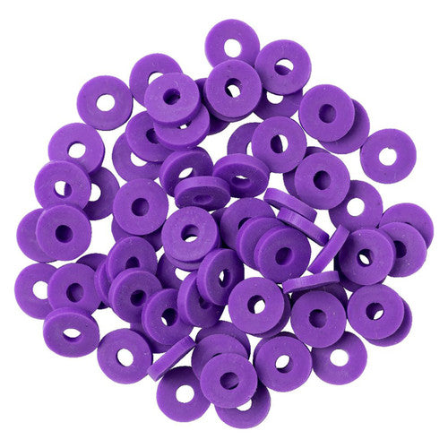 Educational Colours Friendship Bracelet Set Purple. Alphabet beads included in the Educational Colours Friendship Bracelet Set.