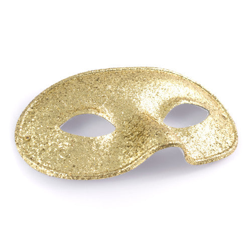 Close-up of Educational Colours gold craft glitter in a 200g jar, suitable for paper, fabric, and wood