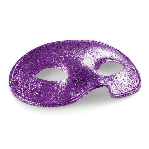 Educational Colours Glitter 200g Jar Purple. Close-up of purple craft glitter from Educational Colours, 200g jar size.