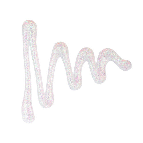 Close-up of Fairy Krystal glitter paint finish showing colour-matched shimmer and radiant sparkle effect