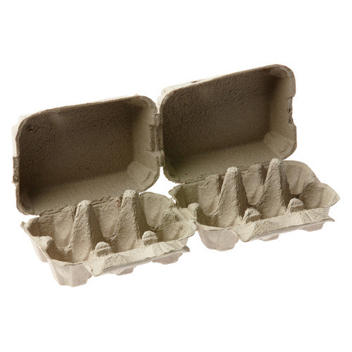 Educational Colours Hygienic Egg Carton Pack of 24. Educational Colours hygienic egg cartons arranged in a pack of 24 individual 6-pack cartons.