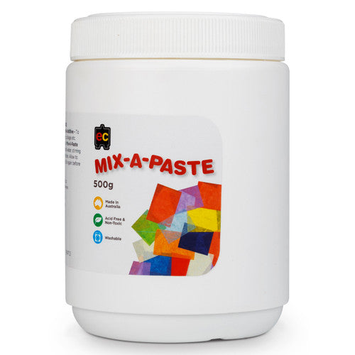 Educational Colours Mix-a-Paste 500g non-toxic adhesive powder for art and craft