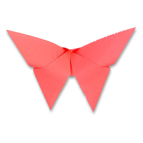 Educational Colours Origami Paper Assorted Fluoro Colours Pack of 200. Educational Colours EVOPF15200 origami paper pack front view.