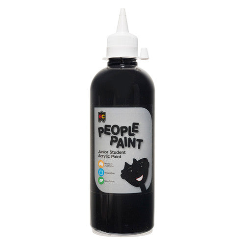 Educational Colours People Paint Junior Student Acrylic Paint 500ml Flesh Tone Ebony. Educational Colours People Paint 500ml bottle in Flesh Tone Ebony.