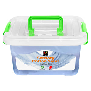 Educational Colours Sensory Cotton Sand 5kg Blue - image 1