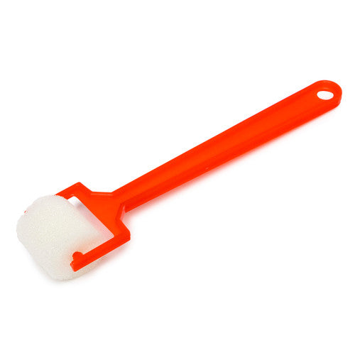Educational Colours Sponge Roller 25mm. Educational Colours 25mm sponge roller with plastic handle on a white background.