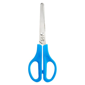 Educational Colours 165mm stainless steel scissors with ergonomic plastic handles, suitable for left and right-handed users