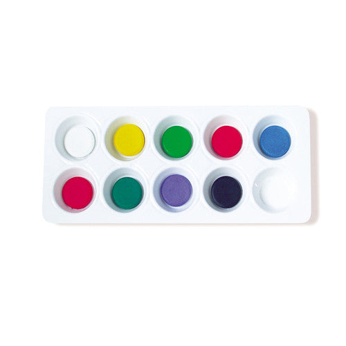 Educational Colours Tempodisc 09 Set - assorted solid watercolour discs in a No.9 palette