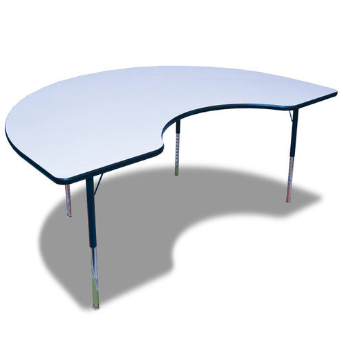 Elizabeth Richards Dry Erase Jellybean Table with 180x120cm writable surface, viewed from above