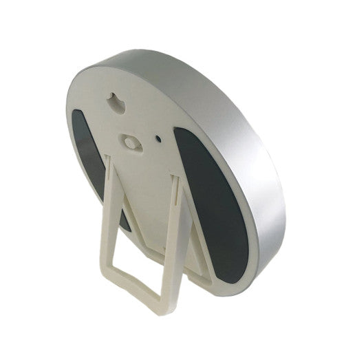 Classroom timer standing on desk using built-in stand, front view