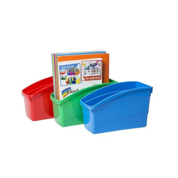 Elizabeth Richards Plastic Book Tub Lime Green - image 3