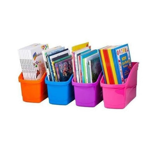 Elizabeth Richards Plastic Book Tub Lime Green - image 4