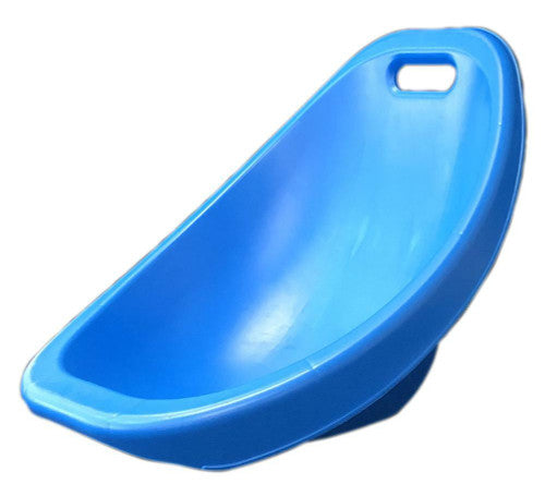 Side profile of Elizabeth Richards Scoop Rocker showing 36cm seat height