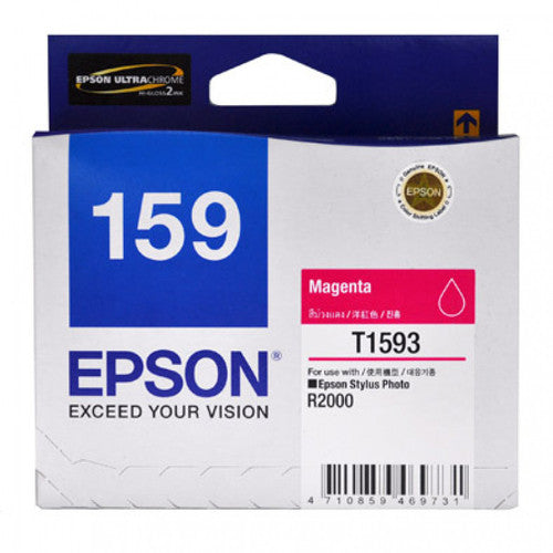 Epson 159 UltraChrome Hi-Gloss2 Magenta ink cartridge for Stylus Photo R2000