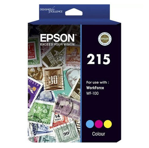Epson 215 Tri-Colour inkjet cartridge C13T216092 for WorkForce WF-100
