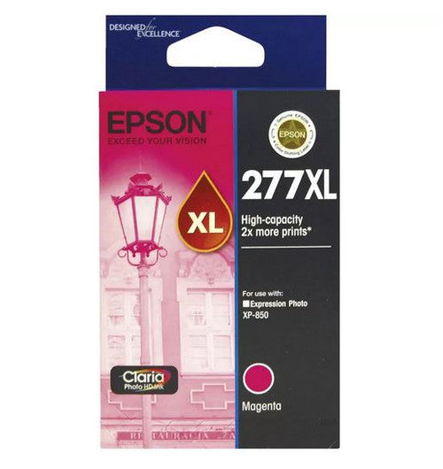 Epson 277XL High Yield Claria Photo HD Magenta ink cartridge for Expression Photo printers