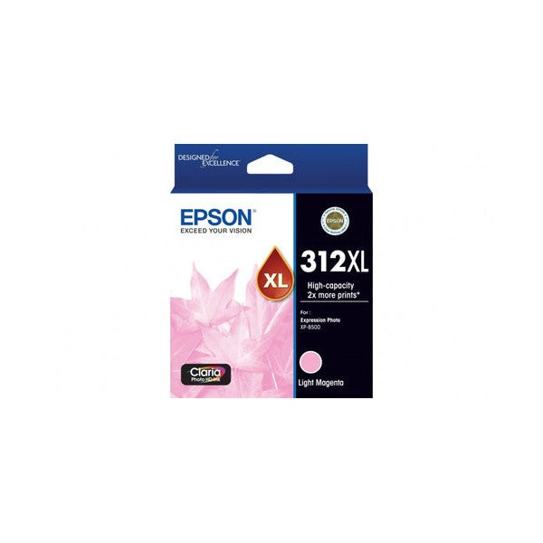 Epson 312XL High Yield Light Magenta ink cartridge for Expression Photo XP-8500