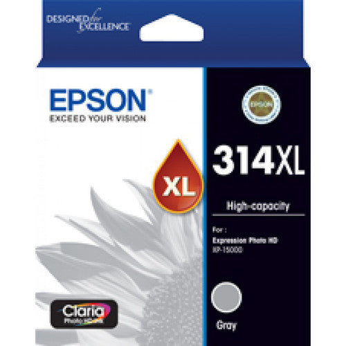 Epson 314XL high yield grey Claria Photo HD ink cartridge for Expression Photo HD XP-15000