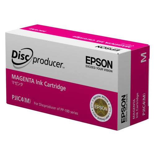 Epson PJIC4 high-capacity magenta dye-based ink cartridge for Discproducer PP-50 and PP-100 series