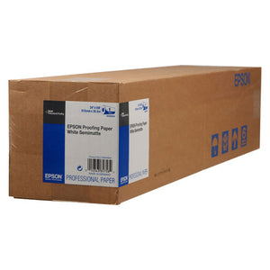 Epson S042004 White Semimatte Proofing Paper 610mm x 30.5m roll on 3-inch core