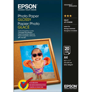 Epson S042538 Glossy Photo Paper A4 Pack 20 Sheets - image 1