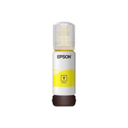 Epson EcoTank yellow ink bottle suitable for ET-7700 and ET-7750 printers
