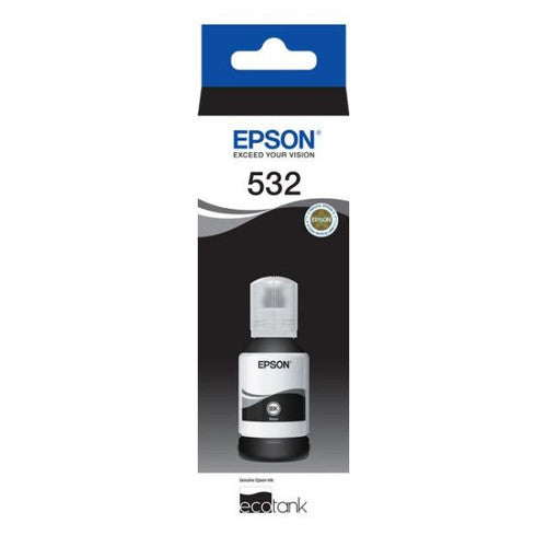 Epson T532 EcoTank Black Ink Bottle C13T03J192 for ET-M1100 and ET-M1120 printers