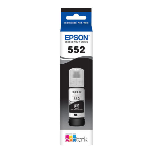 Epson T552 Claria EcoTank Photo Black ink bottle C13T06W192