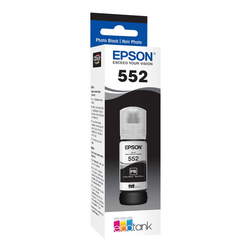 Genuine Epson EcoTank Photo Black ink for ET-8500 and ET-8550 printers