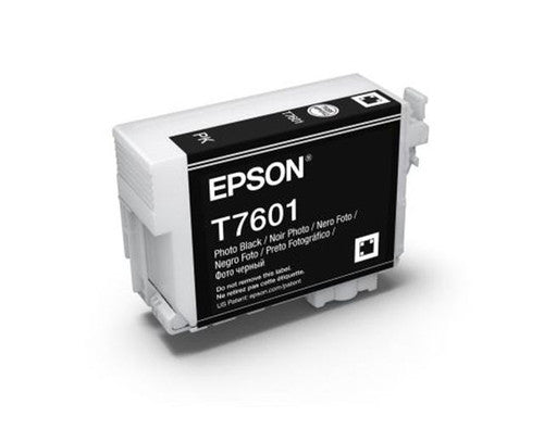 Epson T7601 UltraChrome HD Photo Black ink cartridge for SureColor P600