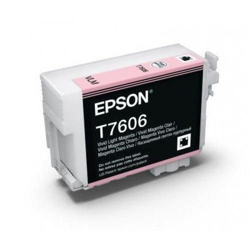 Epson T7606 UltraChrome HD Vivid Light Magenta ink cartridge for SureColor P600