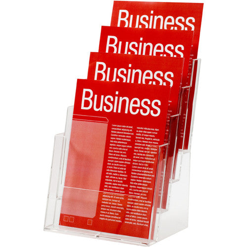Esselte 45357 Brochure Holder A4 Portrait 4 Tier 4 Compartments - image 1