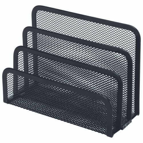 Esselte 47549 Vertical File Sorter Metal Mesh Black - image 1
