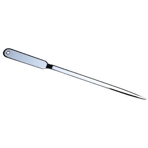 Esselte 35144 stainless steel letter opener with full metal blade and handle on white background