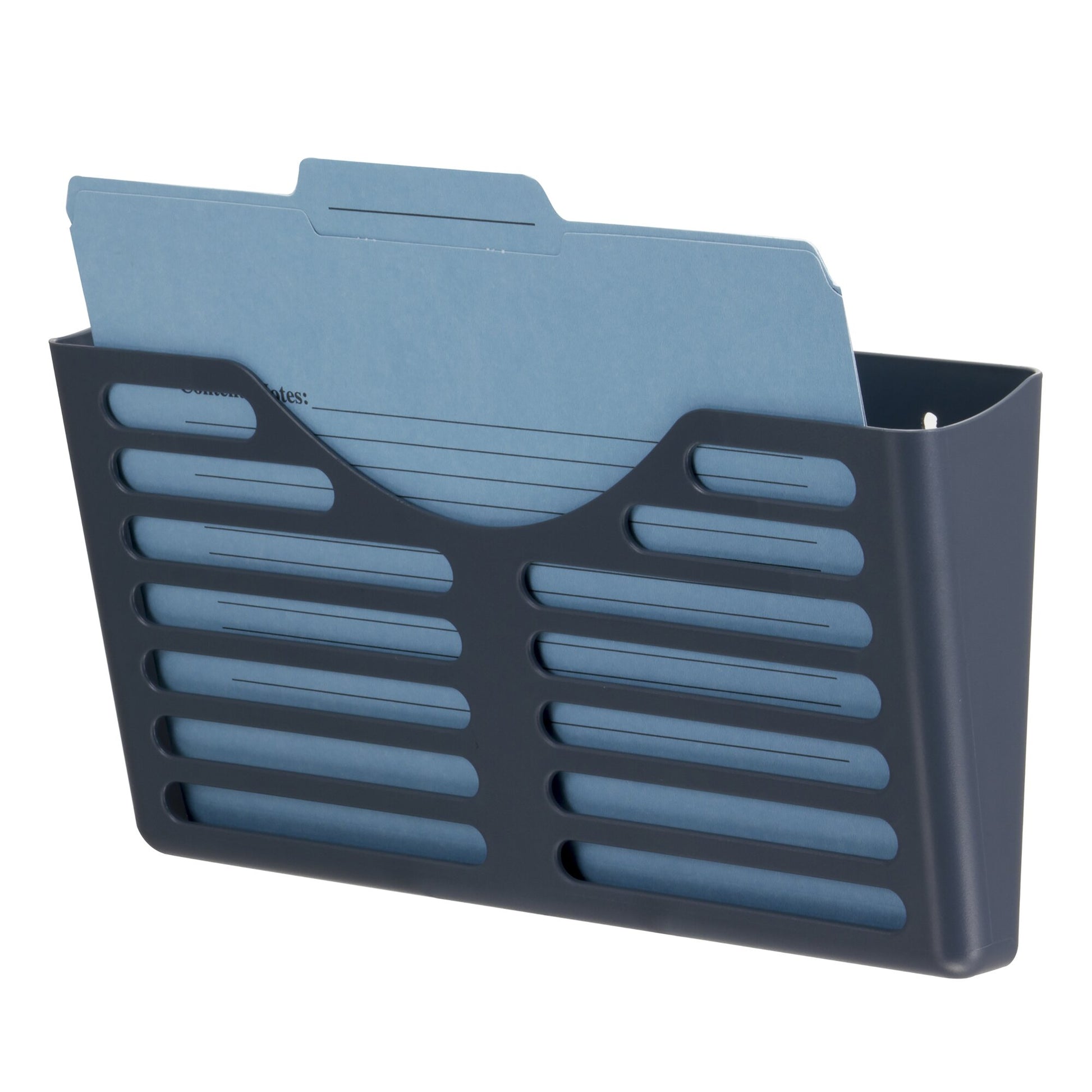 Esselte VerticalMate File Pocket Charcoal-1