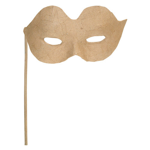 Creative School Supply Papier MÃ¢chÃ© Eye Mask on a Stick