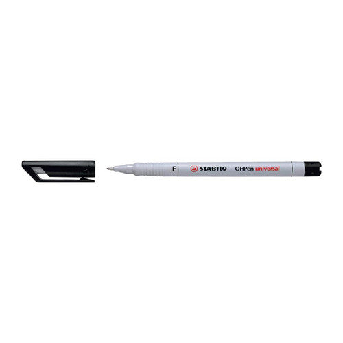 Stabilo OHPen Universal Soluble Overhead Projector Pen Fine 0.7mm Wallet of 4 Assorted Colours
