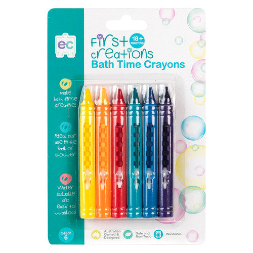 Educational Colours First Creations Bath Crayons Set of 6